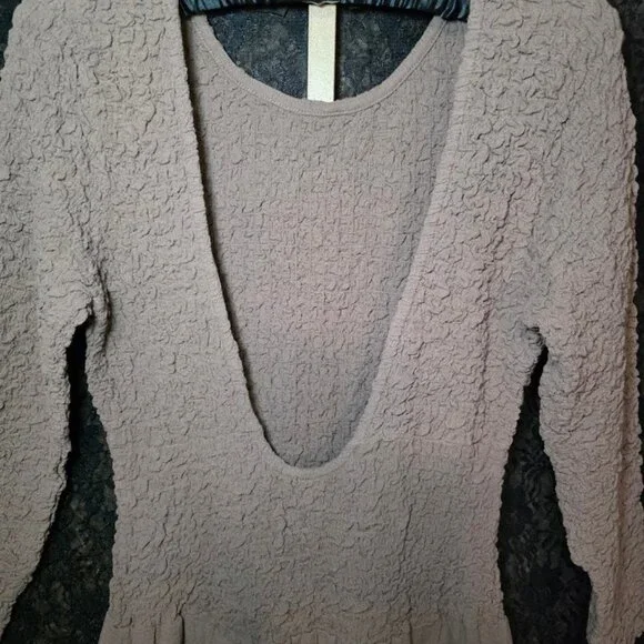 NWT Free People What A Time Drop-Waist Mini Dress L - Picture 8 of 12